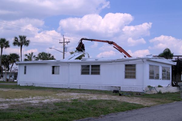 Mobile Home Demolition in Turlock
