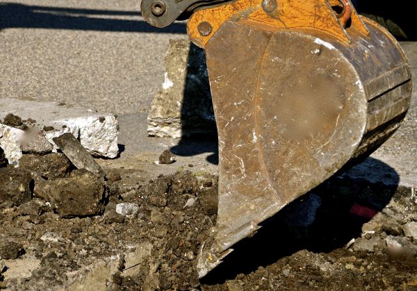 Cement Pad Demolition in Turlock